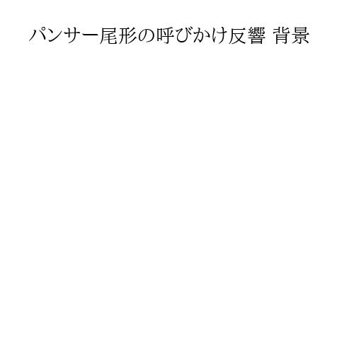 パンサー尾形の呼びかけ反響 背景
