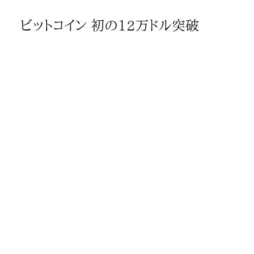 ビットコイン 初の12万ドル突破