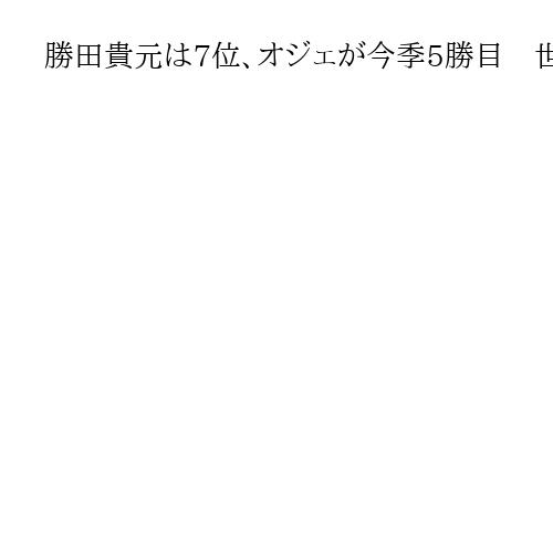 勝田貴元は7位、オジェが今季5勝目　世界ラリー選手権第11戦