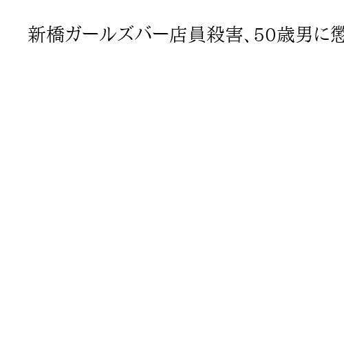 新橋ガールズバー店員殺害、50歳男に懲役19年判決　裁判長「被害者に比べ十分な大人」