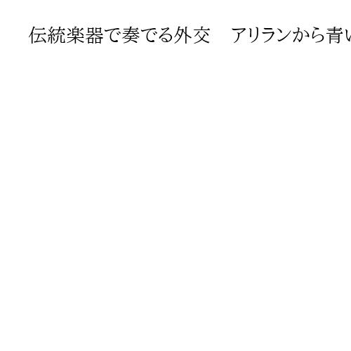 伝統楽器で奏でる外交　アリランから青い珊瑚礁まで、奚琴（ヘグム）手に