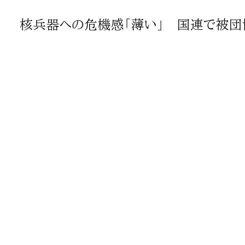 核兵器への危機感「薄い」　国連で被団協代表理事、田中聡司さん警鐘