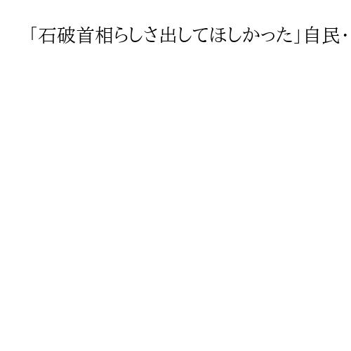 「石破首相らしさ出してほしかった」自民・稲田氏　夫婦別姓「結論を」　総裁選投票先未定
