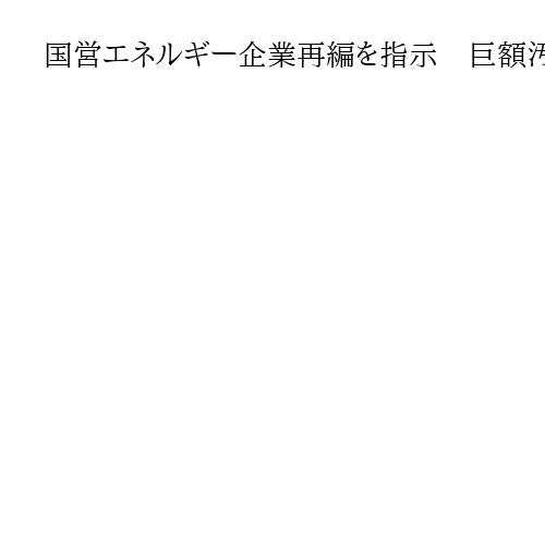 国営エネルギー企業再編を指示　巨額汚職受けゼレンスキー大統領