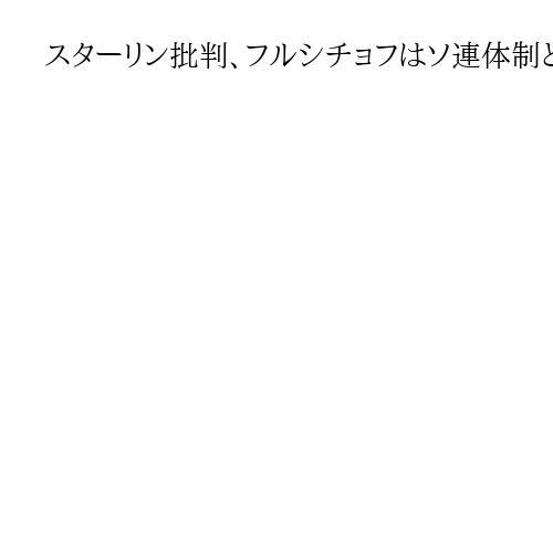スターリン批判、フルシチョフはソ連体制と権力温存狙う　「恐怖心」緩和も利己的側面