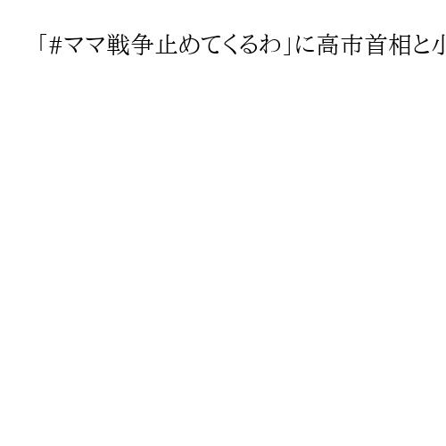 「#ママ戦争止めてくるわ」に高市首相と小泉防衛相「思い同じ」　平和のための抑止力強調