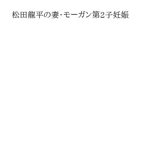 松田龍平の妻・モーガン第2子妊娠