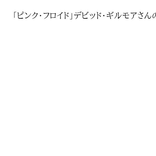 「ピンク・フロイド」デビッド・ギルモアさんのギターが23億円で落札、過去最高額